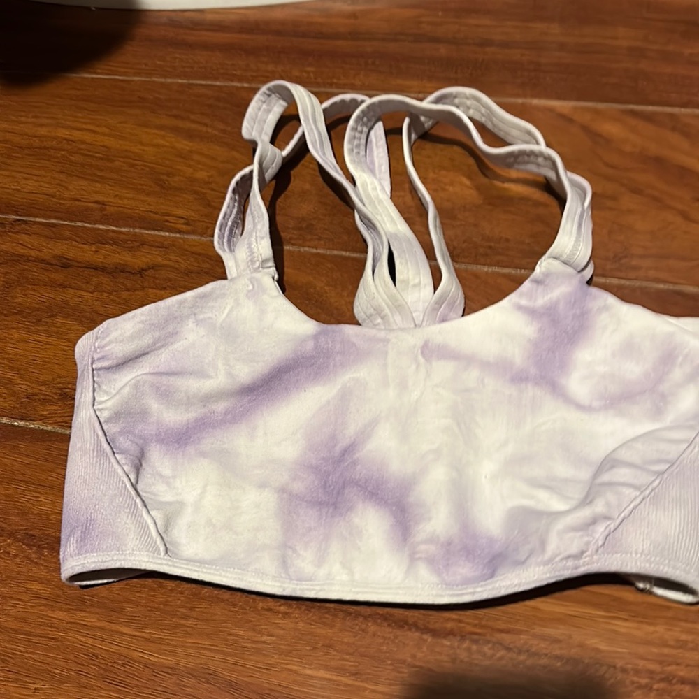 Free people, tie-dyed, sports bra, large